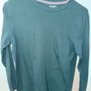 Old Navy Boy’s Green T-Shirt Long Sleeve